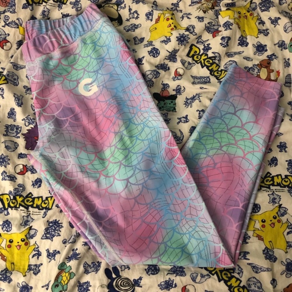 Grrrl mermaid leggings